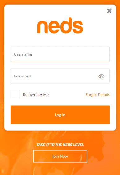 neds account login